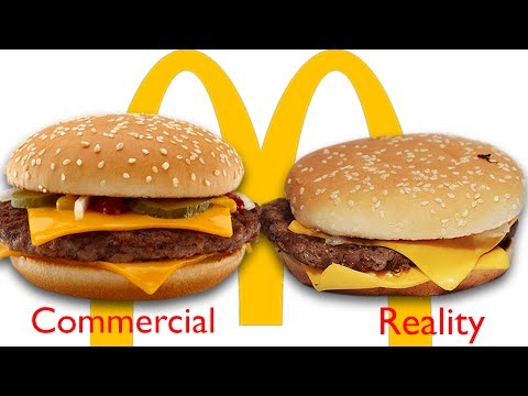 McLying: McDonald's Ads vs. The Real Thing