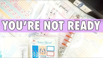 How I Store 100+ Planner Sticker Kits Without Losing My Mind | Planner Kate Sticker Organization