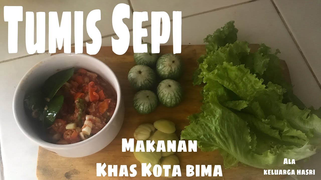 Cara memasak sepi tumis khas bima