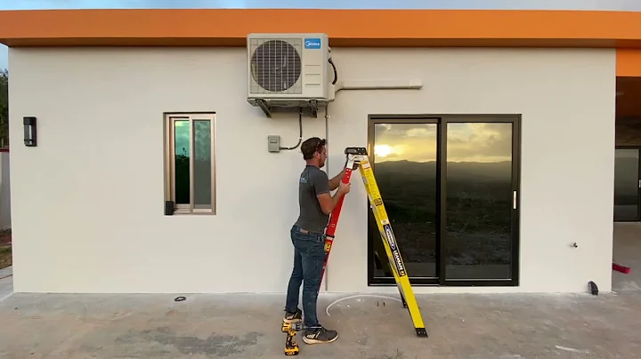 Midea air conditioners professional and fast installation on GUAM - DayDayNews