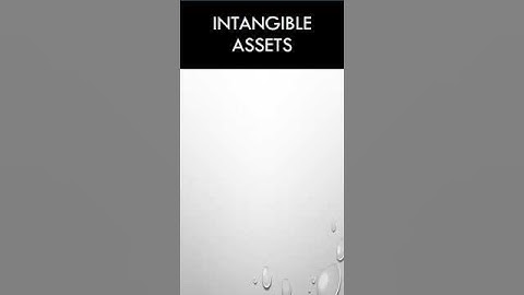 #shorts#Tangibles v/s Intangible assets