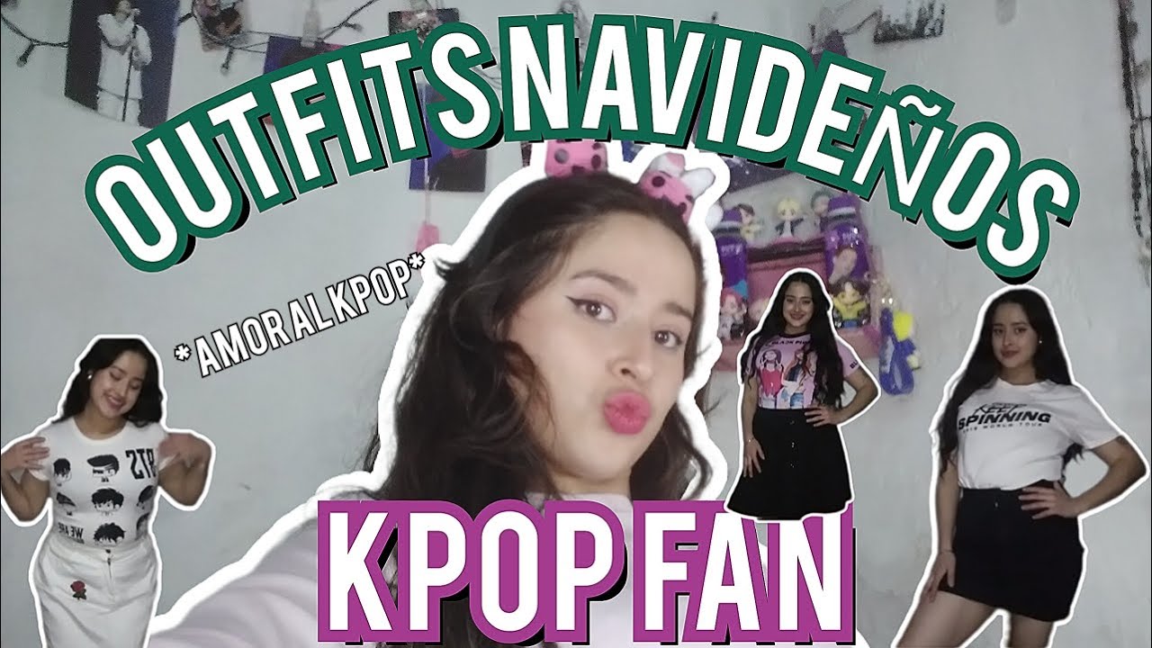 Oufits navideños para fans del KPOP *Navidad kpopera* - YouTube