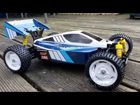 Super Fast Tamiya Neo Scorcher 4620kv brushless & Turnigy Turbo ESC