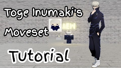 Jujutsu Shenanigans - Toge Inumaki - Custom Moveset Tutorial