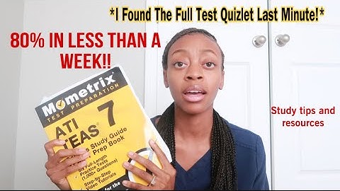 HOW TO PASS THE ATI TEAS EXAM IN A WEEK||Nurse Hub, Mometrix, Quizlet full test (2024)