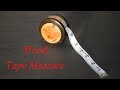 DIY Wood Tape Measure / Woodturning Project For Makers Make It Matter DIY Wood Tape Measure / Woodturning Project For Makers Make It Matter