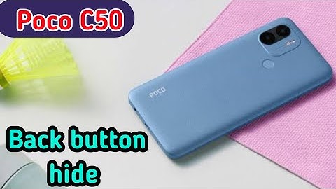 Poco C50, Poco C50 back button change, Poco C50 back button setting, Poco C50 me back button
