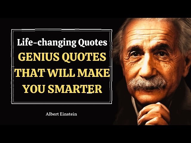 23 Genius Quotes From Albert Einstein That Will Make You Sound