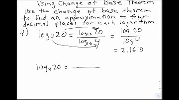 Change of Base Theorem and Use
