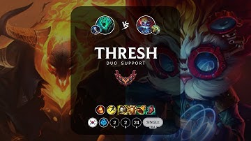Thresh Support vs Heimerdinger - KR Grandmaster Patch 13.6