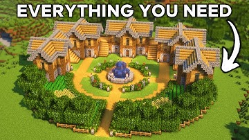 Minecraft: 2-5 Player Survival Base Tutorial🏠