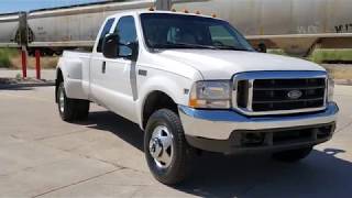 WWW.DIESELDEALS.COM 6 SPEED MANUAL 1999 FORD F350 DUALLY 4X4 7.3 POWERSTROKE TURBO DIESEL FOR SALE