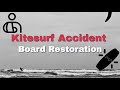 Kite accident board restoration (no tools)