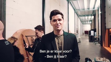 The Script at Q Music Belgium (Backstage)