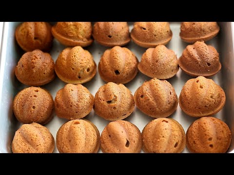 How to make fragrant walnut cakes Walnut pound cake recipe