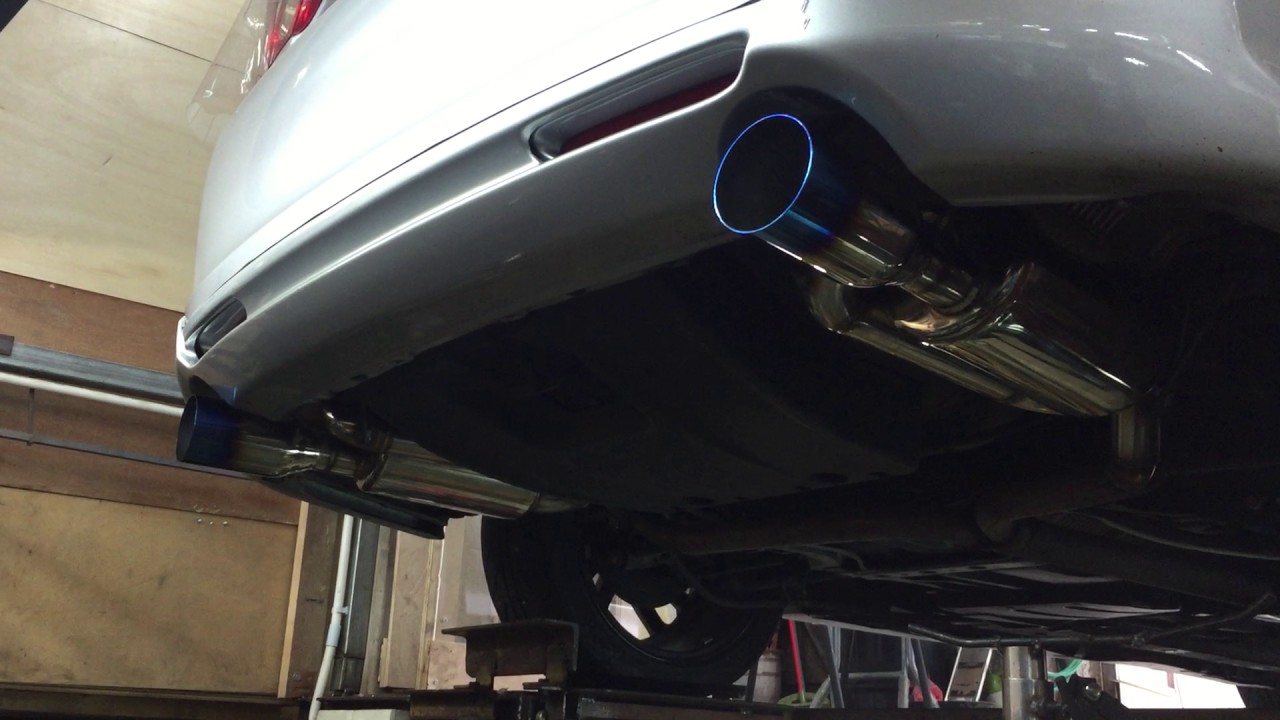 Honda Accord CL7 Dual S Exhaust YouTube