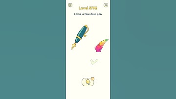 DOP 2 Level 5792 Walkthrough - "Make a fountain pen" #shorts