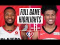 TRAIL BLAZERS At ROCKETS FULL GAME HIGHLIGHTS November 12 2021 