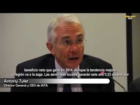Declaraciones de Tony Tyler, Director de la IATA, en Bogotá