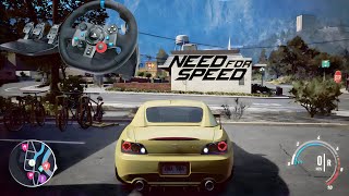 Honda S2000 NFS payback steering wheel gameplay | Logitech g29