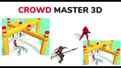 Crowd Master 3D - Gameplay Walkthrough Part 1(iOS, Android)