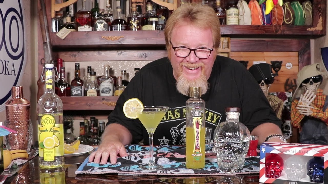 Crystal Head Vodka Vs 360 Vodka Lemon on Masters of Mixers Lemon Drop