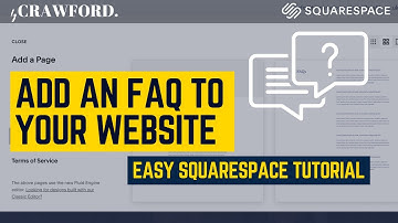 How to Set up an FAQ on Squarespace