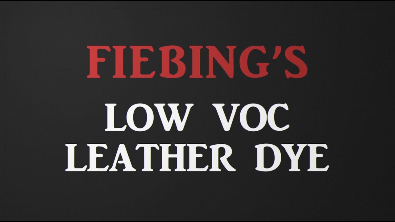The Leather Element: Fiebing's Dye Comparison 