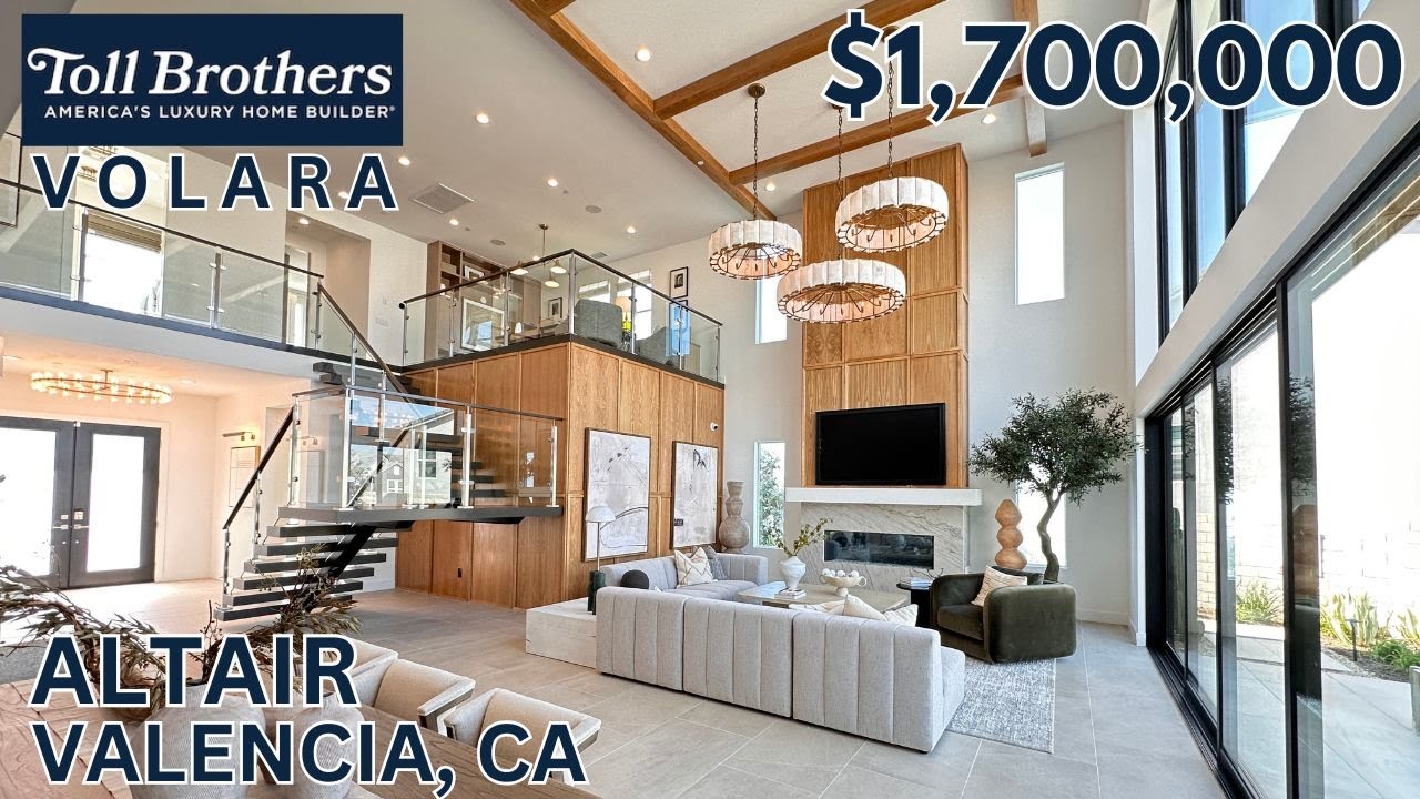ALTAIR Stunning New Toll Brothers Home Tour | VOLARA | VALENCIA, CA