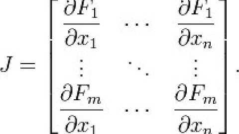 la matriz jacobiana con sympy