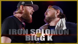 IRON SOLOMON VS BIGG K RAP BATTLE - RBE