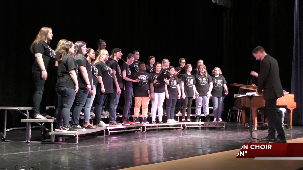 High School Celebration Choir Performs "From Now On" YouTube