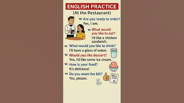 Learn English at the Restaurant | Simple Conversation Practice for Beginners #easyenglisheveryday