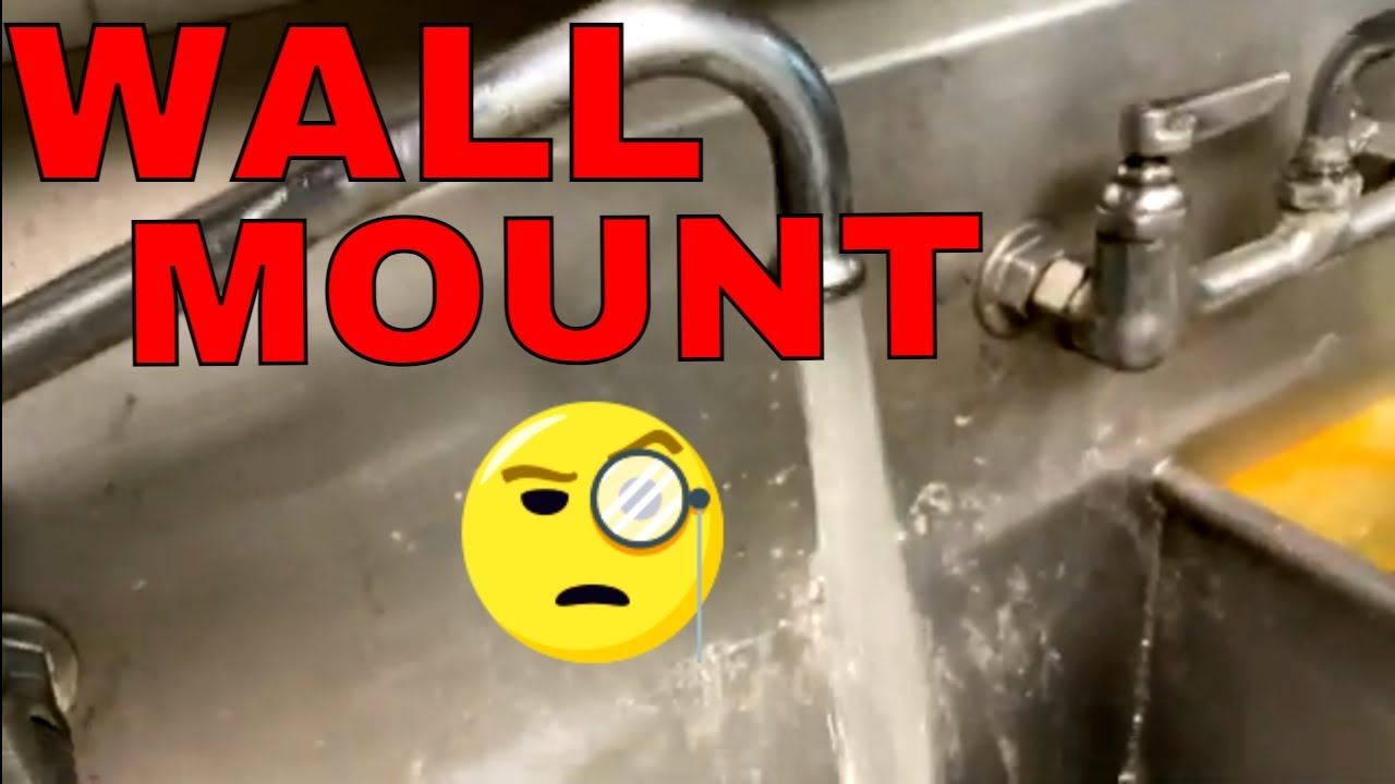 HOW TO FIX LEAKING COMMERCIAL RESTAURANT FAUCET YouTube