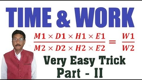 Time and Work Short Tricks | समय और कार्य का खेल | Part-1 SSC CGL, Bank PO_ Chain Rule _ Lesson #1