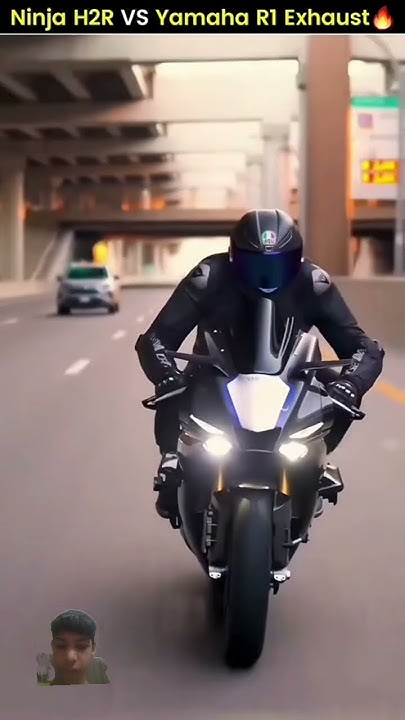YAHMA R1 VS NINJA H2R BIKES SOUND HUSSAINI REACTION - YouTube