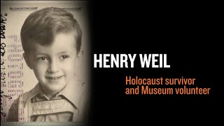 Eyewitness to History: Holocaust Survivor Henry Weil