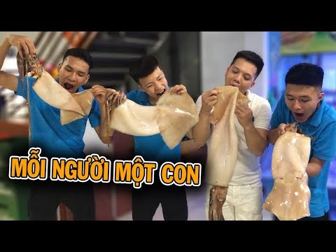Hữu Bộ | Mực Xà Đại Dương Hấp Sả Ăn Thế Này Mới Sướng