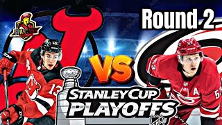 "STANLEY CUP" Round 2 Carolina Hurricane vs New Jersey Devils Game 3