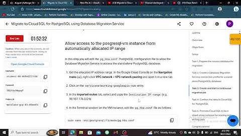 Migrate to Cloud SQL for PostgreSQL using Database Migration Service