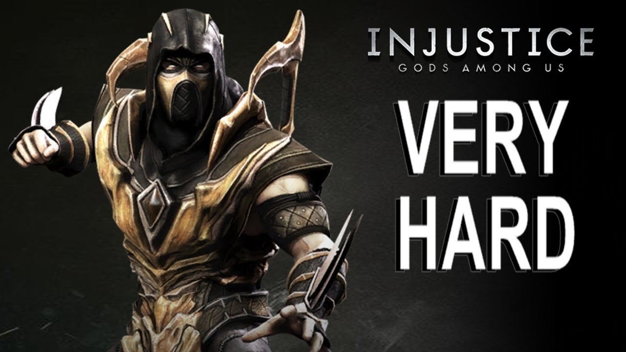Injustice Gods Among Us Scorpion Classic Battles Very Hard No Matches Lost Youtube