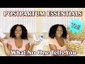 POSTPARTUM ESSENTIALS | Postpartum Care Kit | What no one tells you about having a baby