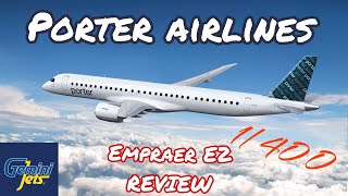 •Review• PORTER  {Embraer E2} GEMINIJETS Model 1/400 #geminijets #review #unboxing