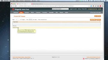 Magento   How to create a tax rate and rule  720p