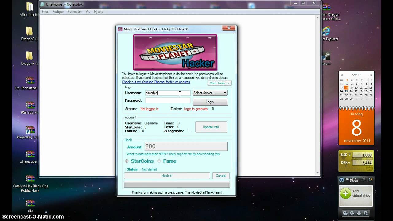 moviestarplanet hacker 1.8 by thehink28