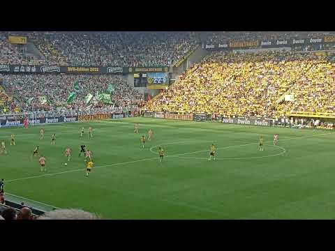 Der wahnsinnige Siegtreffer von Werder Bremen gegen Dortmund in der 95+ min.