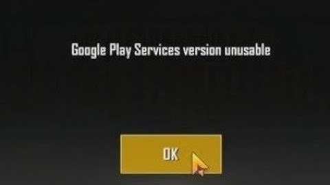 How To Fix google play services version unusable | version is too low problem on Android Bgmi | PUBG