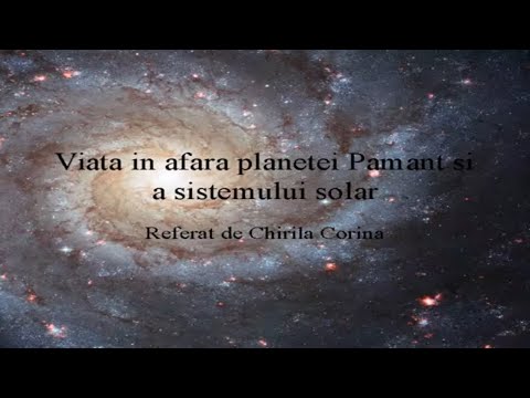 Viata in afara planetei Pamant si a sistemului solar