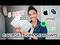 DISCOUNTS EVERY COLLEGE STUDENT NEEDS | TOP 5 COLLEGE STUDENT DISCOUNTS 2020