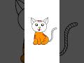 cat drawing  😻 #lovedrawing